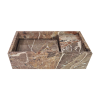 Plate fontein Breccia di Arzo 50
