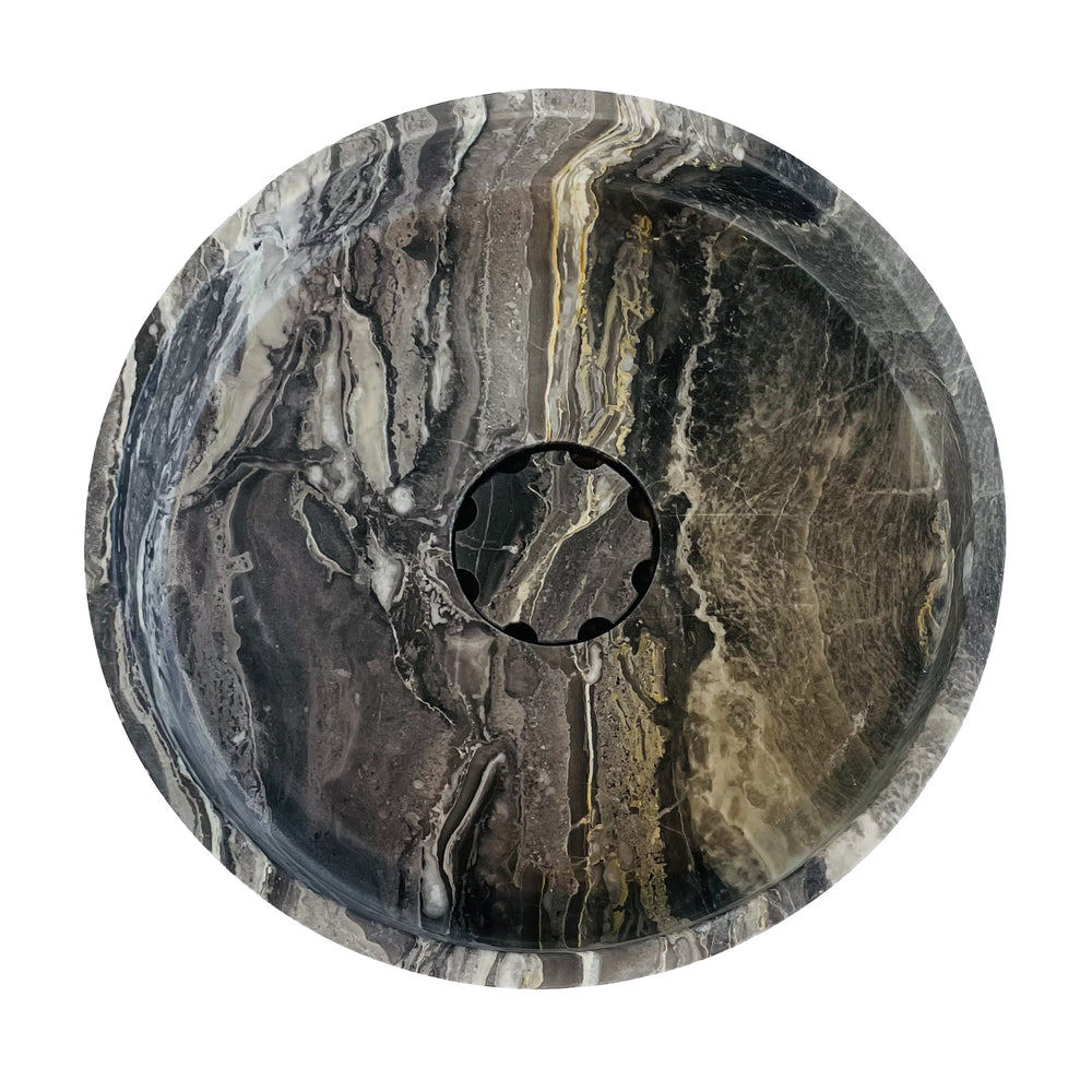 Rocky rond Grigio Orobico