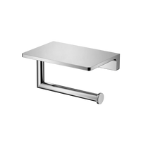 Tuvalu toiletrolhouder met planchet