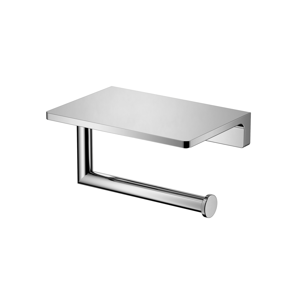 Tuvalu toiletrolhouder met planchet
