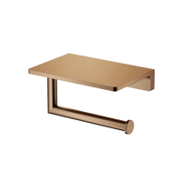 Tuvalu toiletrolhouder met planchet