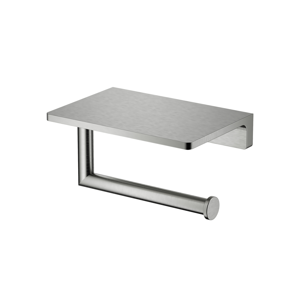 Tuvalu toiletrolhouder met planchet