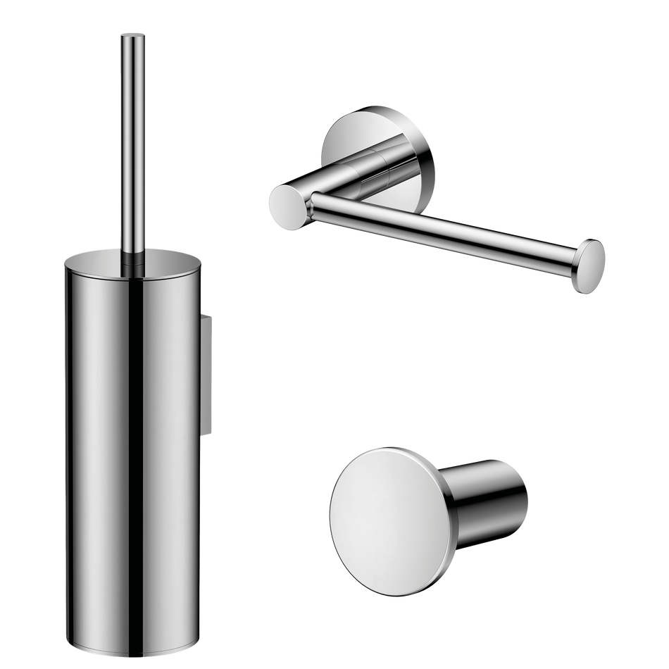 Tuvalu toilet accessory set