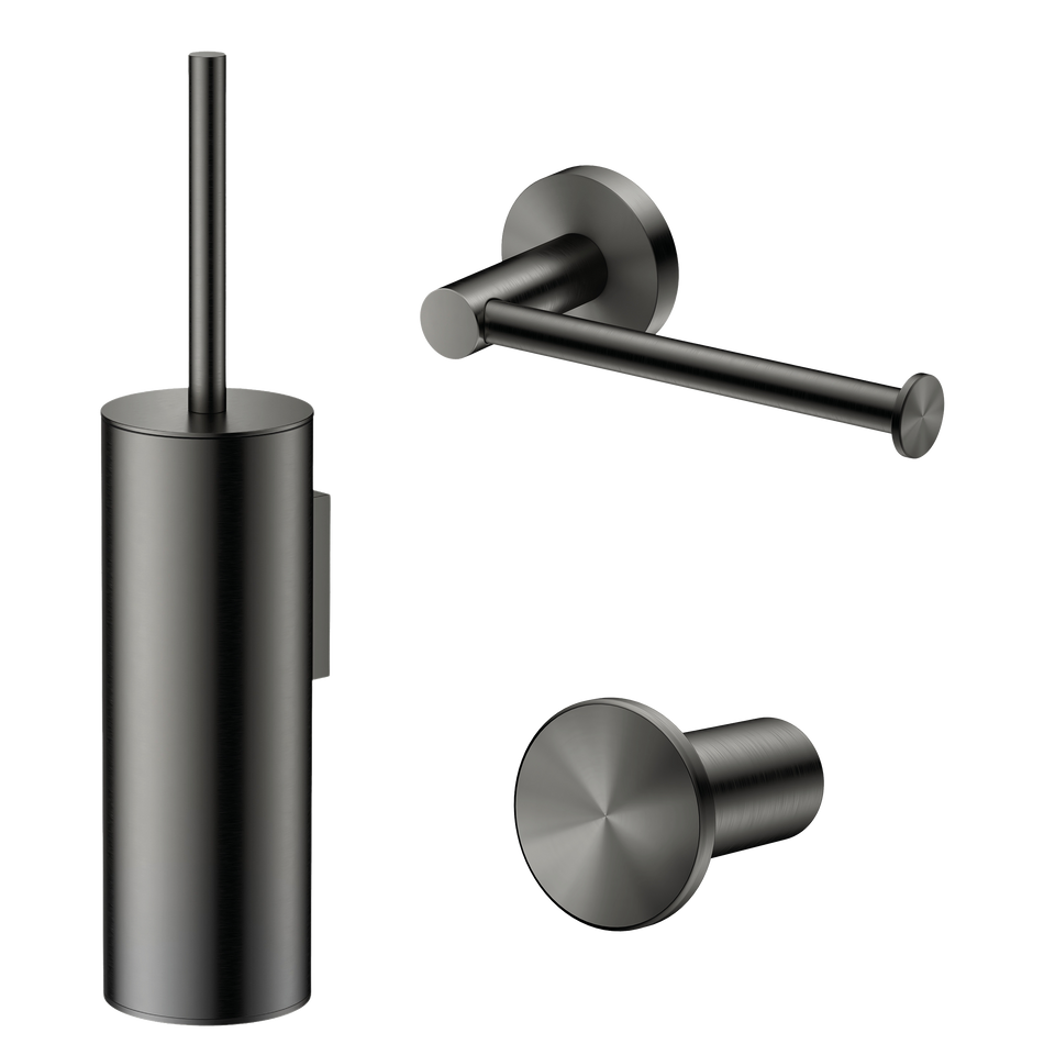 Tuvalu toilet accessory set
