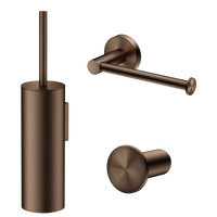 Tuvalu toilet accessory set