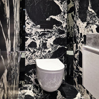 Compact rimless WC-pack